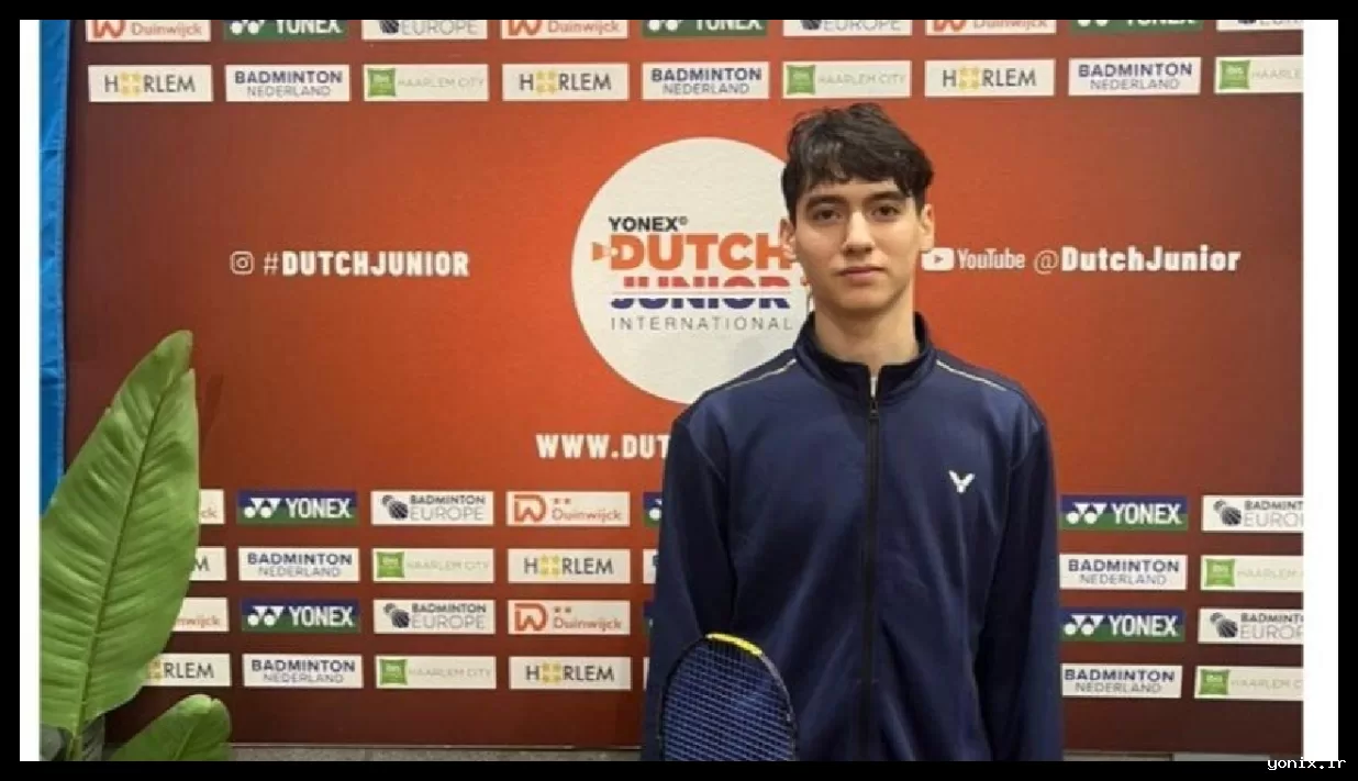 حذف امیرعلی احمدلو از مسابقات تنیس روی میز جوانان هلند