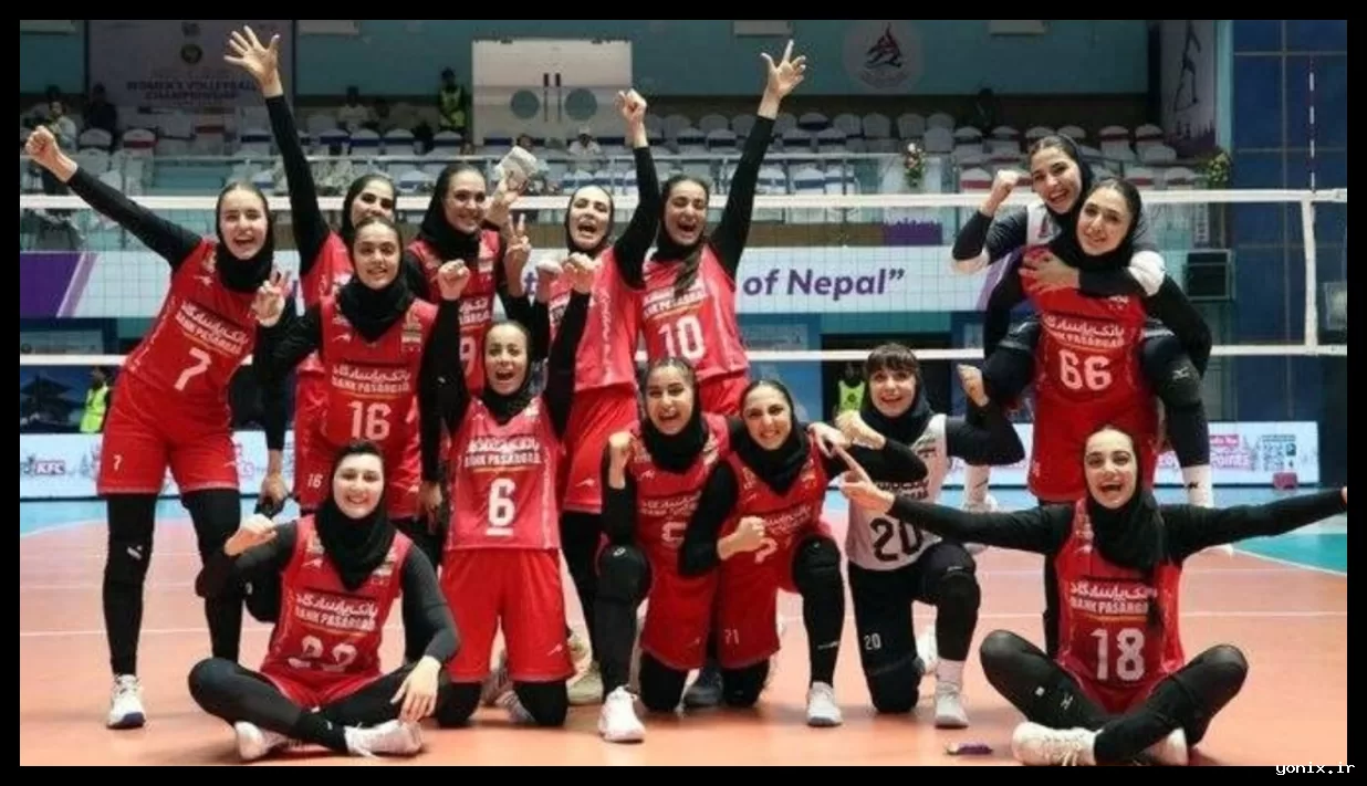 تیم ملی والیبال زنان ایران قهرمان رقابت‌های کاوا شد